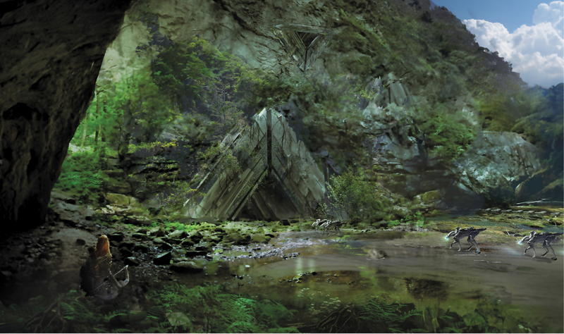 The first sight of the Cauldron